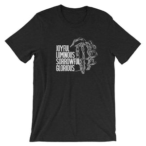 Mysteries of the Rosary t-shirt small to 4XL