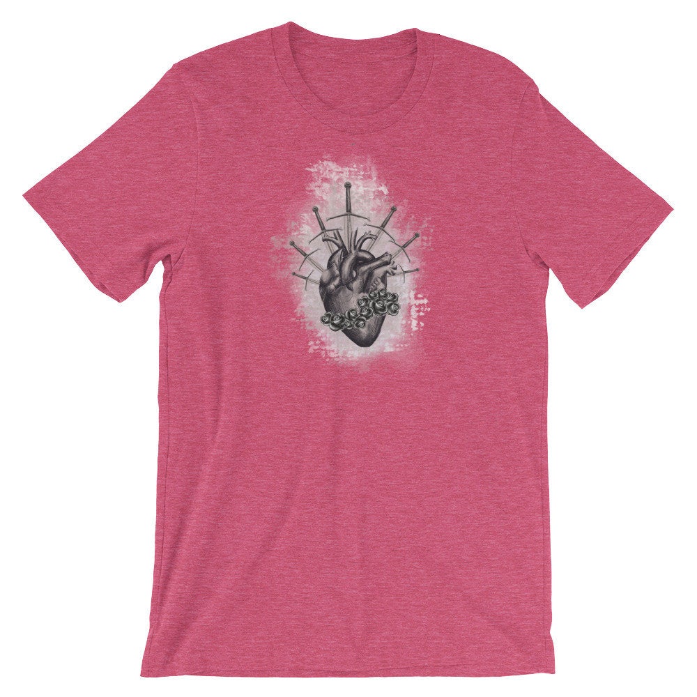 Immaculate Heart of Mary, Original Drawing | Catholic Tee