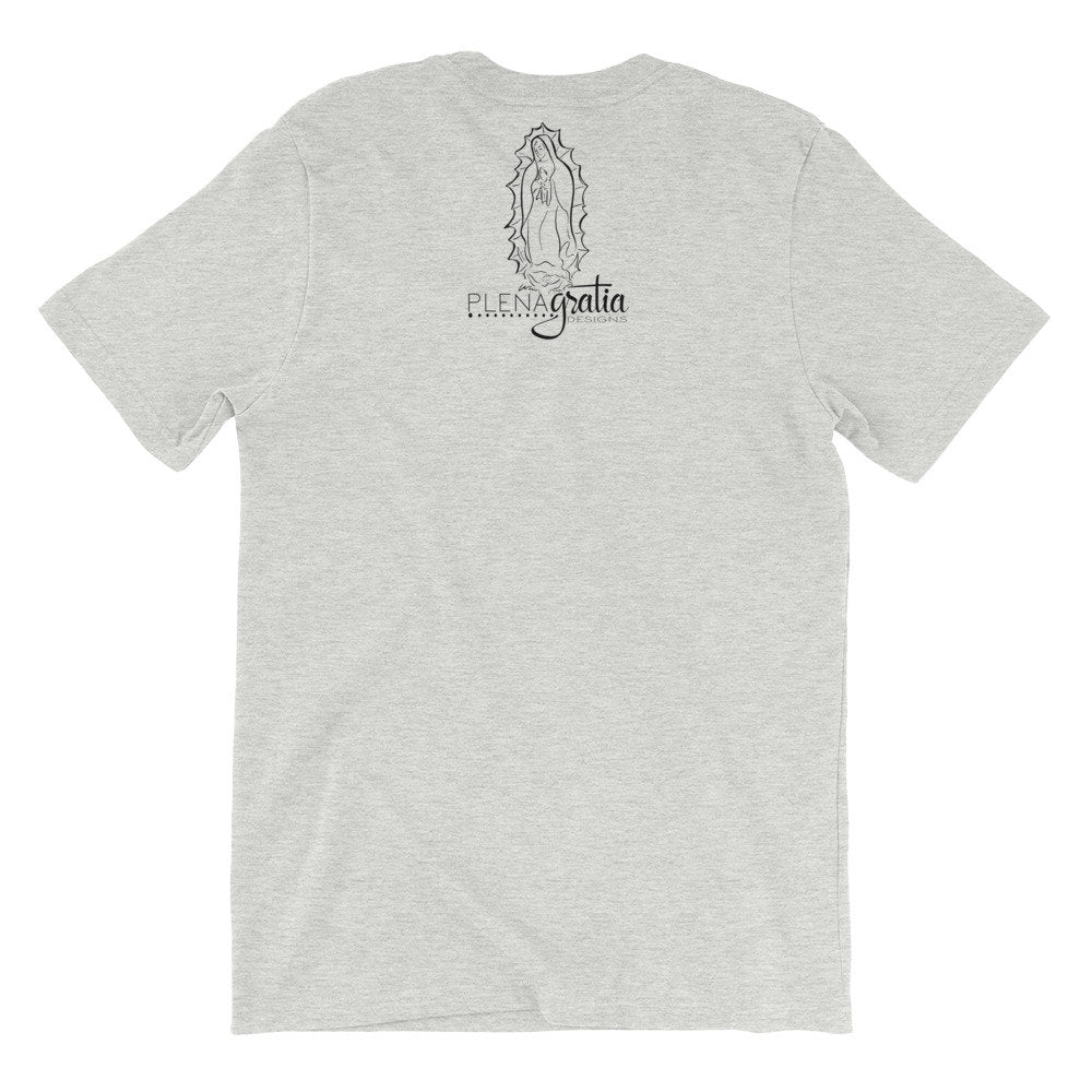 Saint Padre Pio, the Rosary is a Weapon for these times | Hand-drawn Catholic Tee